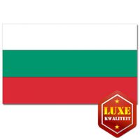 Luxe vlag Bulgarije - thumbnail