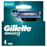 Gillette Gillette Navul Scheermesjes Mach3 - 4 pack