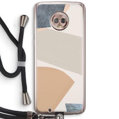 Formo: Motorola Moto G6 Transparant Hoesje met koord