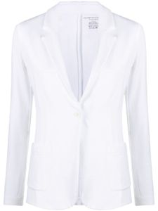 Majestic Filatures blazer cintré à simple boutonnage - Blanc