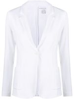 Majestic Filatures blazer cintré à simple boutonnage - Blanc