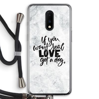 Partner in crime: OnePlus 7 Transparant Hoesje met koord