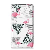 Samsung Galaxy S22 | Hoesje maken | Flamingo Triangle