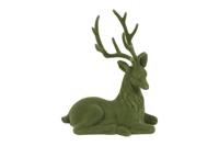 Hert mea kunststof 24 cm groen