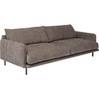 Kare Design Bank Edna Grey 3-Zits - thumbnail