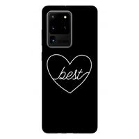 Best heart black: Samsung Galaxy S20 Ultra Tough Case