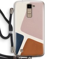 Geo #2: LG K10 (2016) Transparant Hoesje met koord