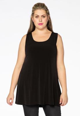 Yoek Top flare | Zwart | Maat 58/60