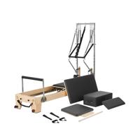 VEVOR Pilates Reformer Houten Pilates Machine Home Gym Esdoornhout VEVOR Pilates Reformer Houten Pilates Machine Home Gym Esdoornhout