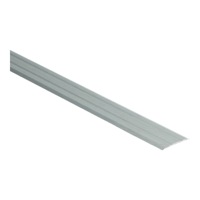 Dilatatieprofiel zelfklevend 25 mm alu zilver geborsteld - 300 cm
