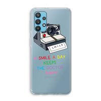 Smile: Samsung Galaxy A32 4G Transparant Hoesje