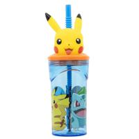 Waterfles Pokémon Multicolour PVC Plastic 360 ml 9 x 23 x 6 cm
