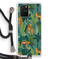 Luipaard 2: Samsung Galaxy S10 Lite Transparant Hoesje met koord