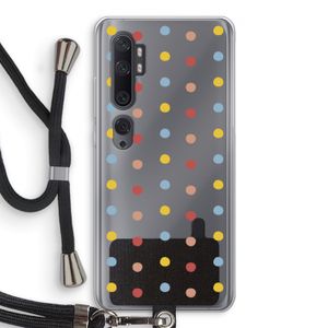 Bollen: Xiaomi Mi Note 10 Pro Transparant Hoesje met koord