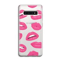 Bite my lip: Samsung Galaxy S10 4G Transparant Hoesje