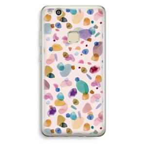 Terrazzo Memphis Pink: Huawei Ascend P10 Lite Transparant Hoesje