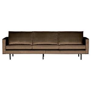 BePureHome Rodeo 3-zitsbank - Velvet - Taupe