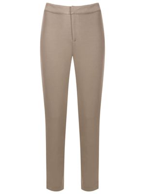 Uma | Raquel Davidowicz pantalon taille haute à fermeture dissimulée - Tons neutres