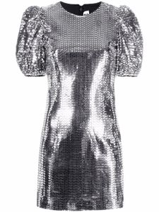 ROTATE BIRGER CHRISTENSEN robe à manches bouffantes - Argent