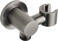 Saqu Universal douche-aansluitstuk gunmetal