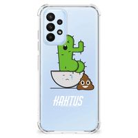 Samsung Galaxy A23 Stevig Bumper Hoesje Cactus Poo - thumbnail