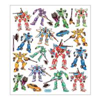 Creativ Company Zelfklevende stickers transformers, 1 vel