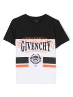 Givenchy Kids t-shirt en coton biologique à logo imprimé - Blanc - thumbnail