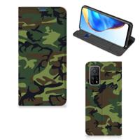 Xiaomi Mi 10T | 10T Pro | Hoesje met Magneet | Army Dark