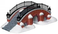 Lemax cold creek bridge kerstdorp tafereel 2012