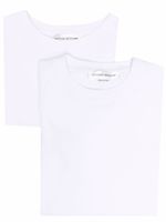 Victoria Beckham t-shirt à patch logo - Blanc