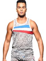 Andrew Christian - California - Superhero - Tank Top - HGR, Maat:L