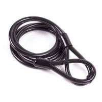 Stahlex Staalkabel 1.5 meter x 8 mm met Lussen Geplastificeerd - thumbnail