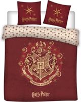 Harry Potter Dekbedovertrek - Hogwarts rood Polyester - thumbnail