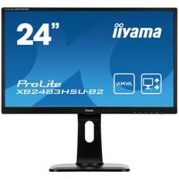 iiyama ProLite XB2483HSU-B2 - 24 inch - 1920x1080 - DVI - HDMI - VGA - Zwart