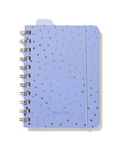 HEMA Schoolagenda 25-26 A6 Karton Stippen