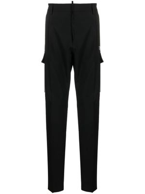 DSQUARED2 pantalon fuselé Utility One Pleat - Noir