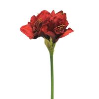 Hippeastrum Aline red 63 cm kunstbloem - Nova nature