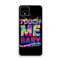 Touch Me: Pixel 4 Transparant Hoesje