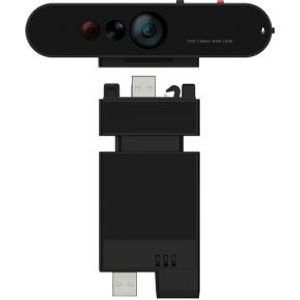 Lenovo ThinkVision MC60 (S) webcam 1920 x 1080 Pixels USB 2.0 Zwart