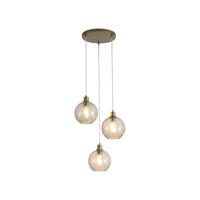 Searchlight HanglampRadiance 3-lichts goud - 44520-3CP