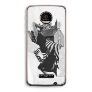 House: Motorola Moto Z Force Transparant Hoesje