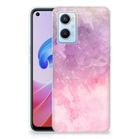 Hoesje maken OPPO A96 | OPPO A76 Pink Purple Paint