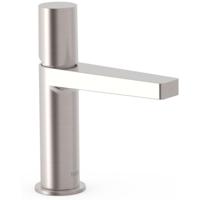 Wastafelkraan Tres Project | Opbouw | Mengkraan | Standaard model | 1-knop | Rond | RVS look
