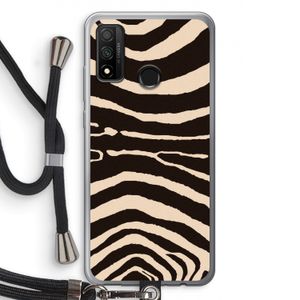 Arizona Zebra: Huawei P Smart (2020) Transparant Hoesje met koord