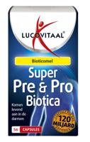 Lucovitaal Super pre & probiotica 120 miljard 56 Capsules