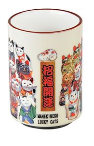 Witte Mok - Kawaii Cat - 300ml - 7.5 x 10cm