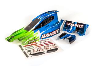 Traxxas - Body, Bandit (also fits Bandit VXL), green (painted, decals applied) (TRX-2450X)