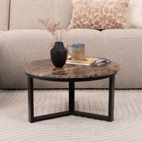 Livingfurn Ronde Salontafel 'Senna' Marmer, 60cm