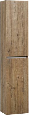 Ben Limara Hoge kast rechts 35x29x165 cm Sherwood/Aluminium