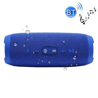 Charge3 Life Waterproof Bluetooth Stereo Speaker Built-in MIC Support Hands-free Calls & TF Card & AUX IN & Power Bank(Blue)